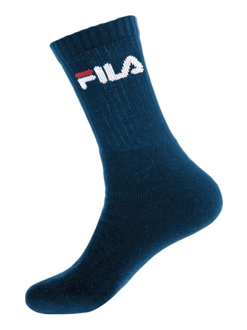 Lot de 6 paires de chaussettes tennis homme fila Bleu - Kiabi