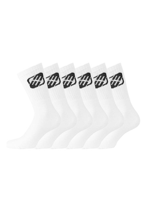 Lot de 6 paires de chaussettes tennis homme freegun - Kiabi