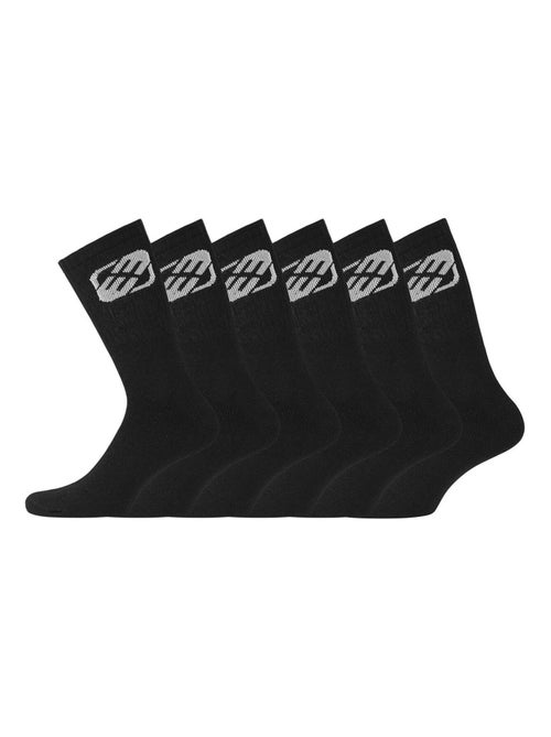 Lot de 6 paires de chaussettes tennis homme freegun - Kiabi