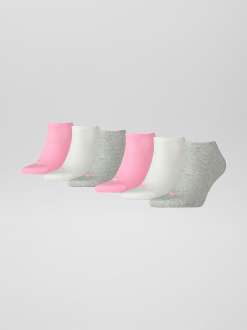 Lot de 6 paires de chaussettes unisex 'Puma' - Kiabi