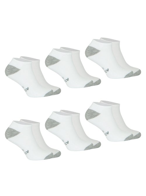 Lot de 6 paires de socquettes homme ecopack sport athena - Kiabi Lot de 6 paires de socquettes homme ecopack sport athena - Kiabi