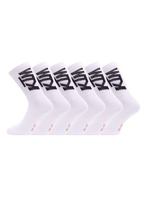 Lot de 6 paires de tennis homme ktm - Kiabi