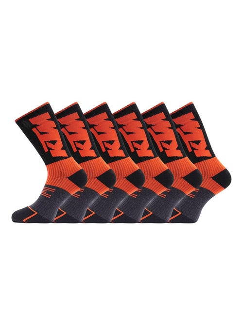 Lot de 6 paires de tennis homme ktm - Kiabi