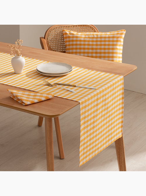 Lot de 6 serviettes en coton à carreaux vichy - gamusi - Kiabi Lot de 6 serviettes en coton à carreaux vichy - gamusi - Kiabi