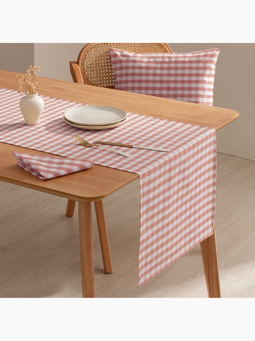 Lot de 6 serviettes en coton à carreaux vichy - gamusi - Kiabi Lot de 6 serviettes en coton à carreaux vichy - gamusi - Kiabi