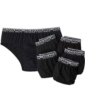 Lot de 6 slips unis - atlas for men