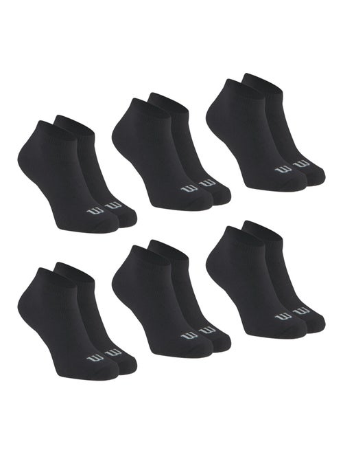Lot de 6 socquettes homme sport wilson - Kiabi Lot de 6 socquettes homme sport wilson - Kiabi