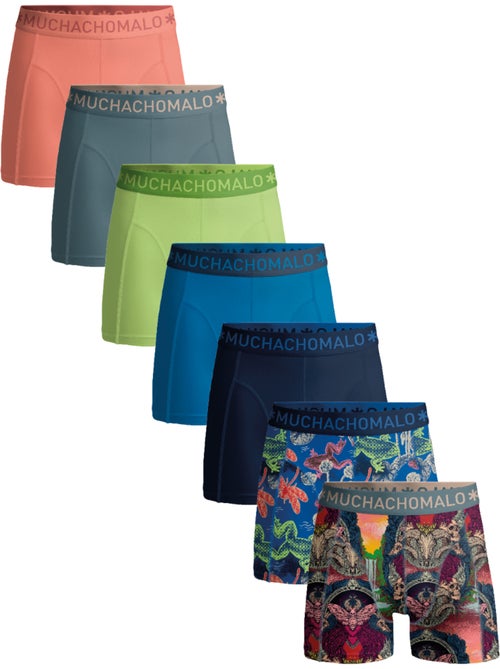 Lot de 7 boxers homme Muchachomalo - Kiabi Lot de 7 boxers homme Muchachomalo - Kiabi