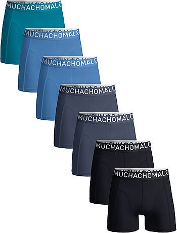 Lot de 7 boxers homme Muchachomalo