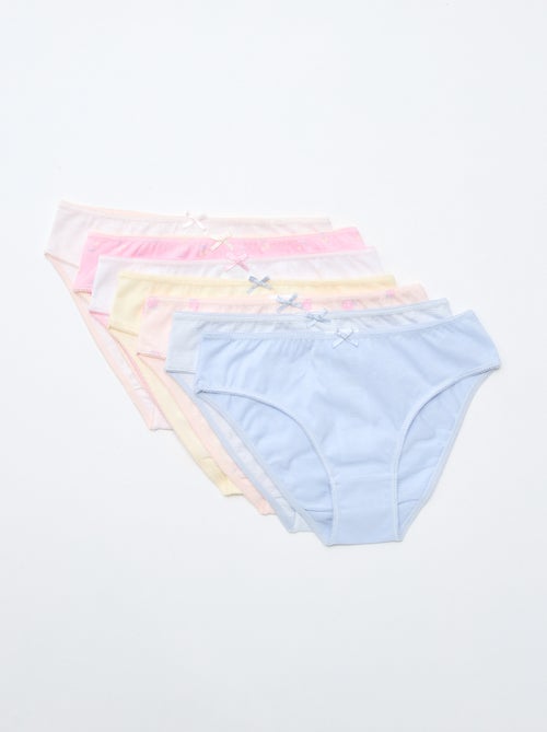 Lot de 7 culottes - Kiabi