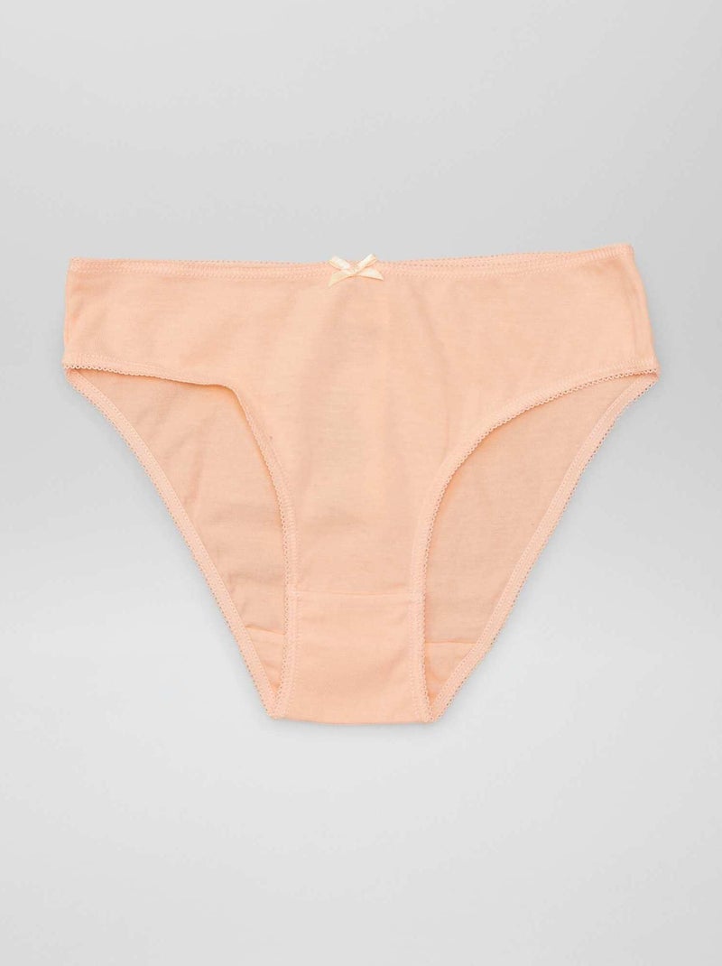 Lot de 7 culottes GIRL - Kiabi