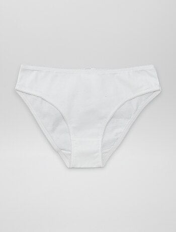 Lot de 7 culottes unies