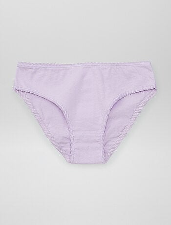 Lot de 7 culottes unies