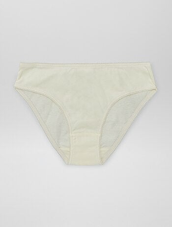 Lot de 7 culottes unies