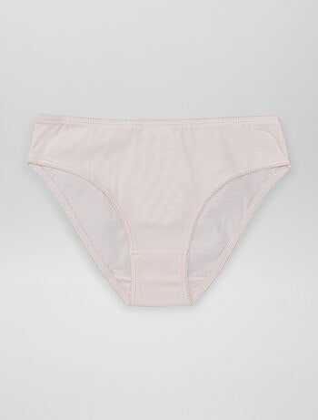 Lot de 7 culottes unies