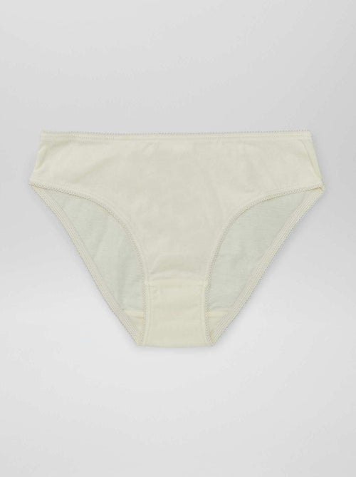 Lot de 7 culottes unies - Kiabi