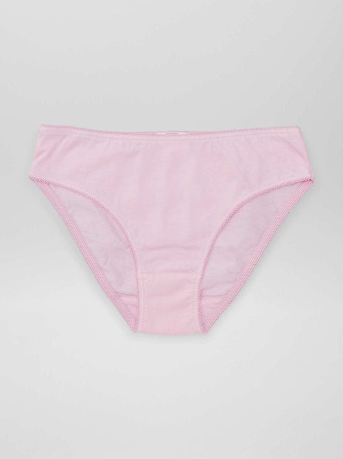 Lot de 7 culottes unies - Kiabi