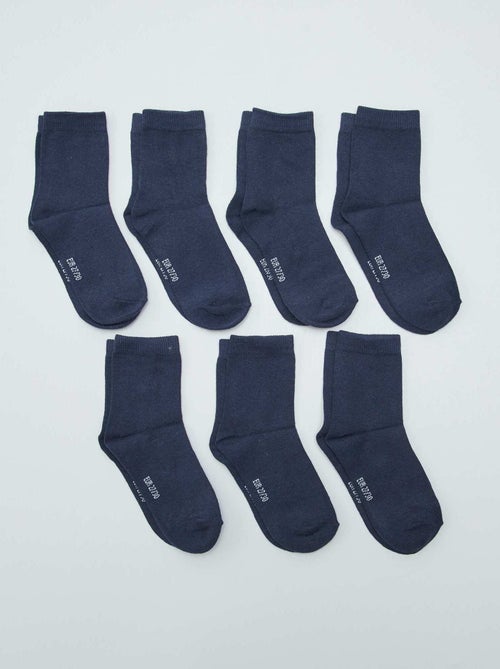 Lot de 7 paires de chaussettes - Kiabi