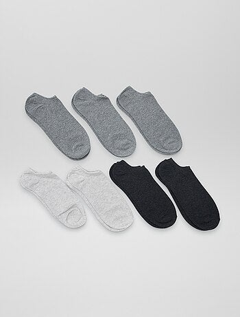Lot de 7 paires de chaussettes invisibles