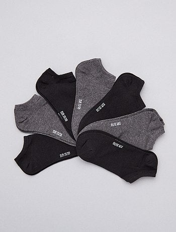 Lot de 7 paires de chaussettes invisibles