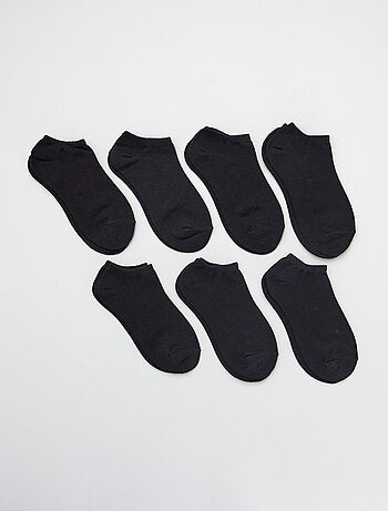 Lot de 7 paires de chaussettes invisibles