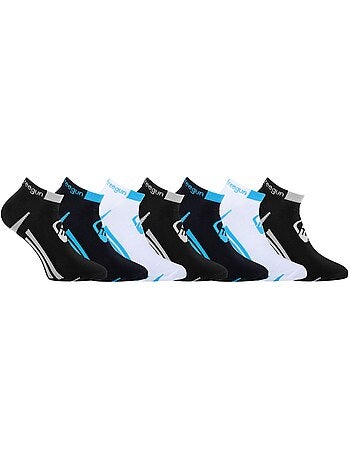 Lot de 7 paires de chaussettes socquettes homme freegun
