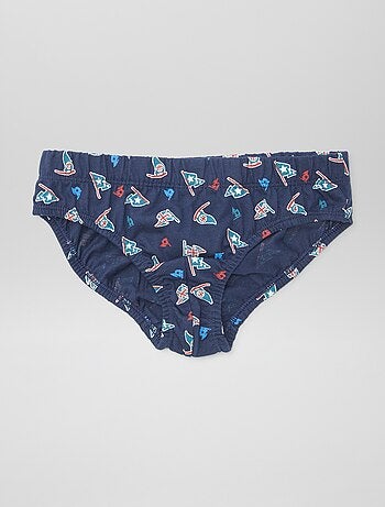 Lot de 7 slips à imprimés