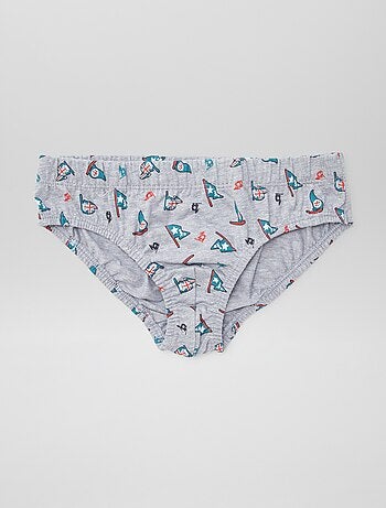 Lot de 7 slips à imprimés