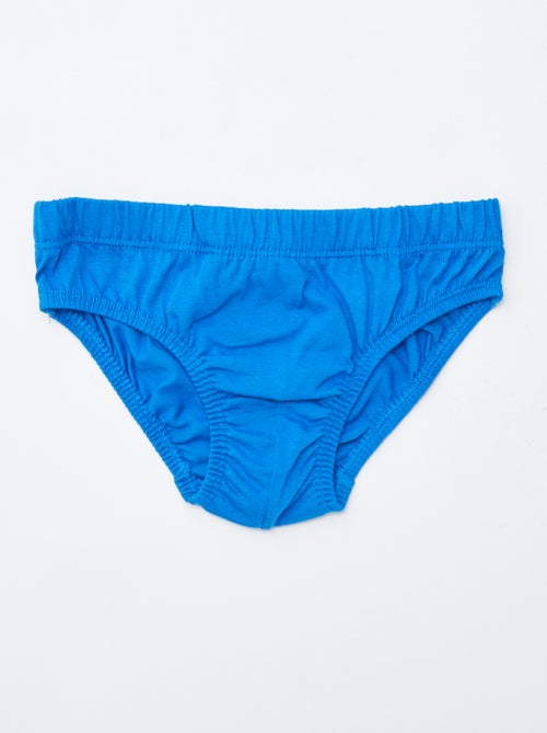 Lot de 7 slips à imprimés - Kiabi