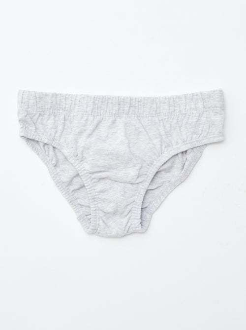 Lot de 7 slips à imprimés - Kiabi