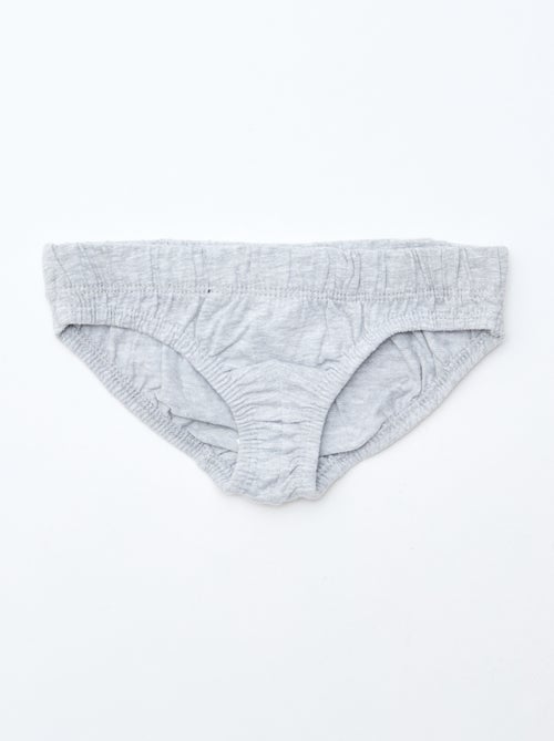 Lot de 7 slips imprimés - Kiabi