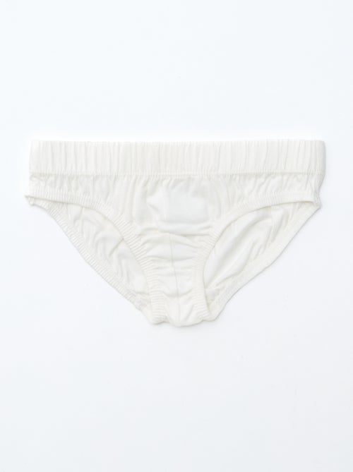 Lot de 7 slips imprimés - Kiabi