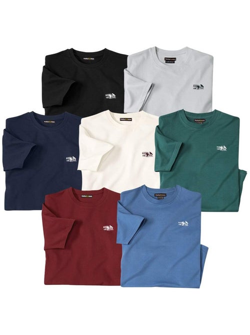 Lot de 7 Tee-Shirt Atlas ®  - ATLAS FOR MEN - Kiabi