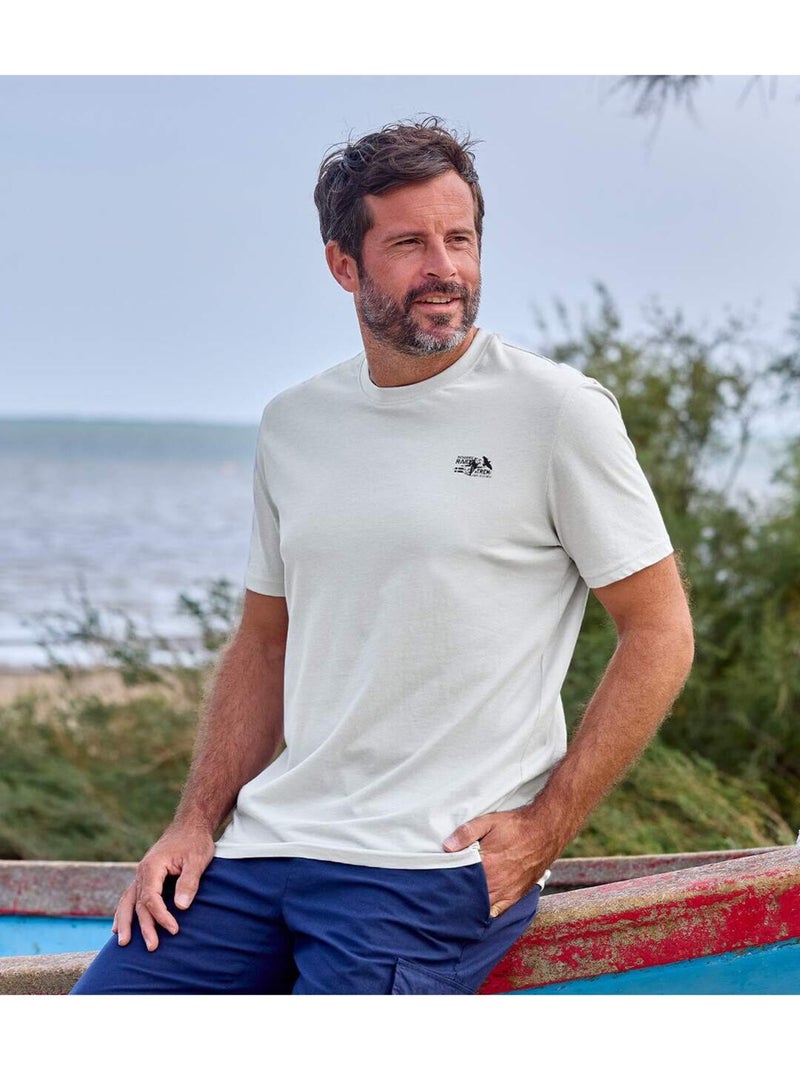 Lot de 7 Tee-Shirt Atlas ®  - ATLAS FOR MEN Blanc Bleu Gris - Kiabi
