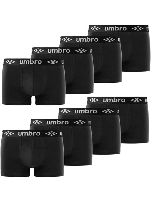 Lot de 8 boxers coton homme uni umbro - Kiabi Lot de 8 boxers coton homme uni umbro - Kiabi
