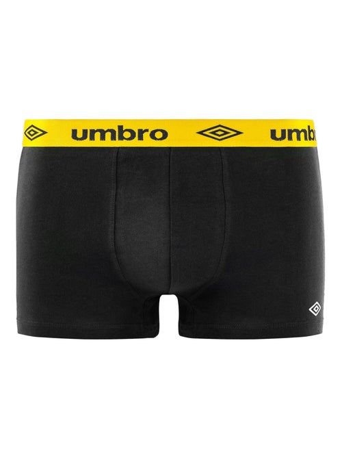 Lot de 8 boxers homme en coton ceinture colorée umbro - Kiabi
