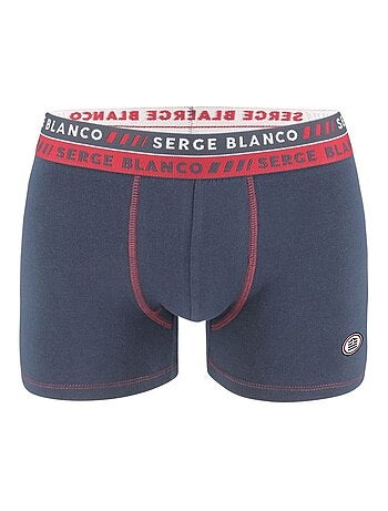 Lot de 8 boxers homme en coton serge blanco