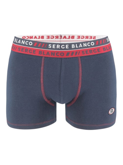 Lot de 8 boxers homme en coton serge blanco - Kiabi