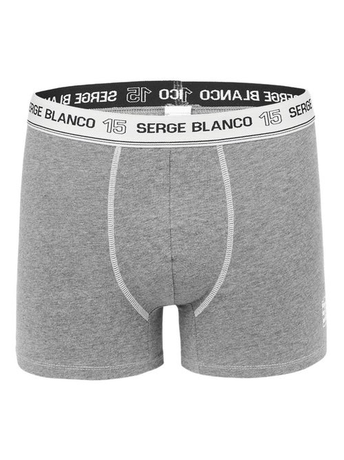 Lot de 8 boxers homme en coton serge blanco - Kiabi Lot de 8 boxers homme en coton serge blanco - Kiabi