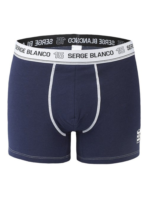 Lot de 8 boxers homme en coton serge blanco - Kiabi Lot de 8 boxers homme en coton serge blanco - Kiabi