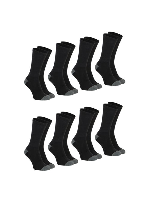 Lot de 8 paires de chaussettes mi-hautes homme ecopack sport athena - Kiabi