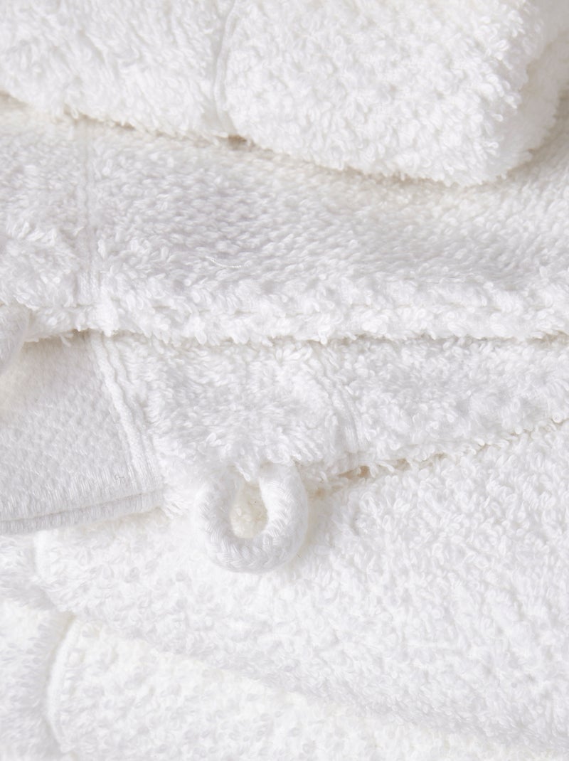 Lot de bain - 8 pièces Blanc - Kiabi