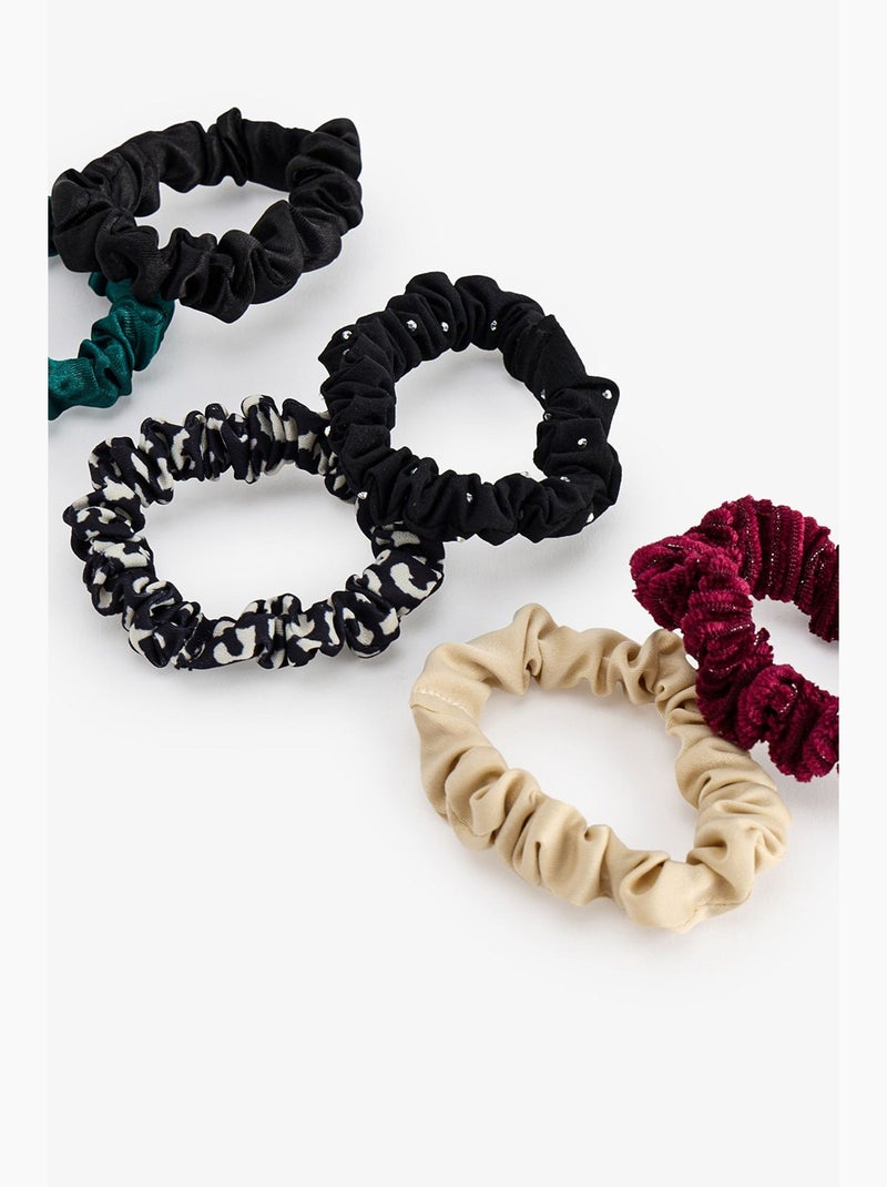 Lot de barrettes ella penti Noir / Vert / Rouge - Kiabi