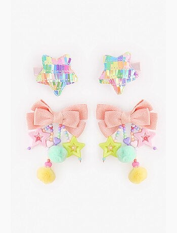 Lot de barrettes étoile pour fille penti