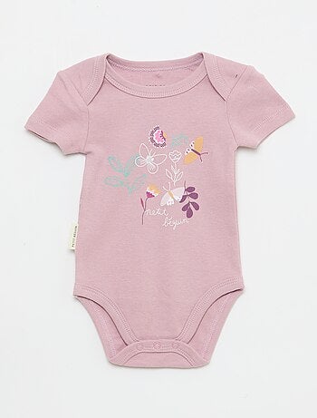 Lot de bodies à manches courtes