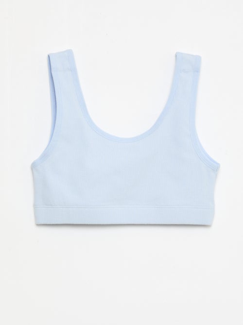 Lot de brassière en maille côtelée - Kiabi