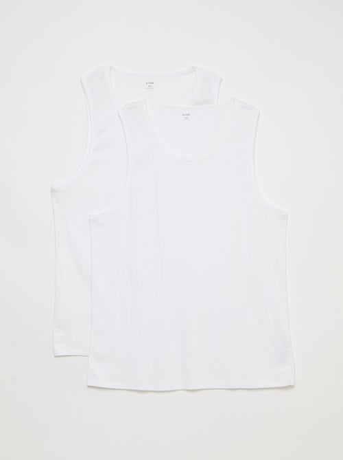 Lot de débardeur en maille jersey - Kiabi