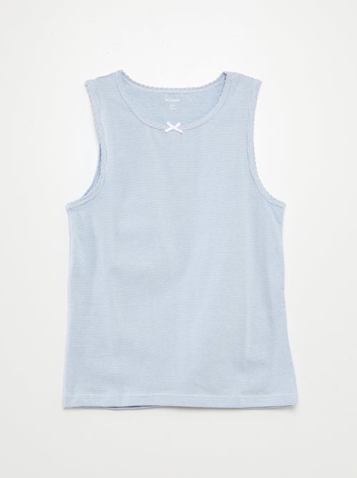 Lot de débardeurs à bretelles larges - Kiabi