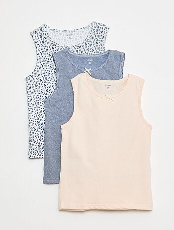 Lot de débardeurs à bretelles larges