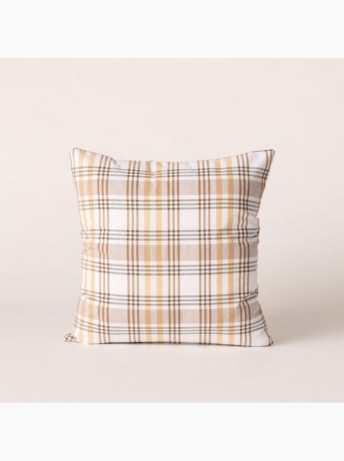 Lot de deux housses de coussin motif tartan, avec fermeture zippée - Gamusi. - Kiabi Lot de deux housses de coussin motif tartan, avec fermeture zippée - Gamusi. - Kiabi